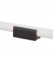 Tabouret de bar design rose en plastique et métal Monaco Mini