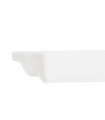 Fauteuil design blanc en plastique Morad