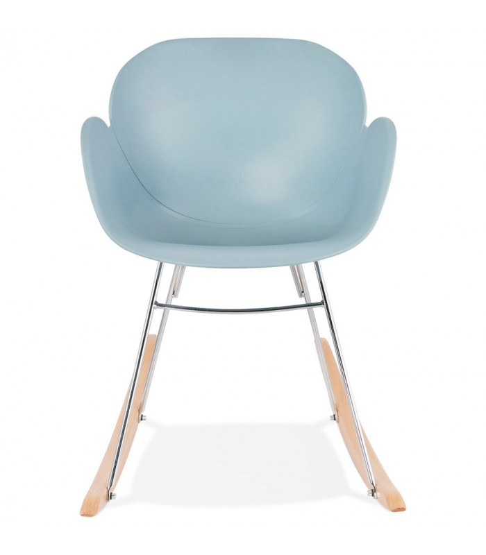 Fauteuil design bleu en plastique Firenz
