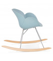 Fauteuil design bleu en plastique Firenz