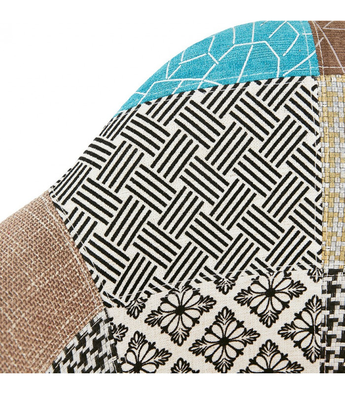 Fauteuil design en tissu Glimpse