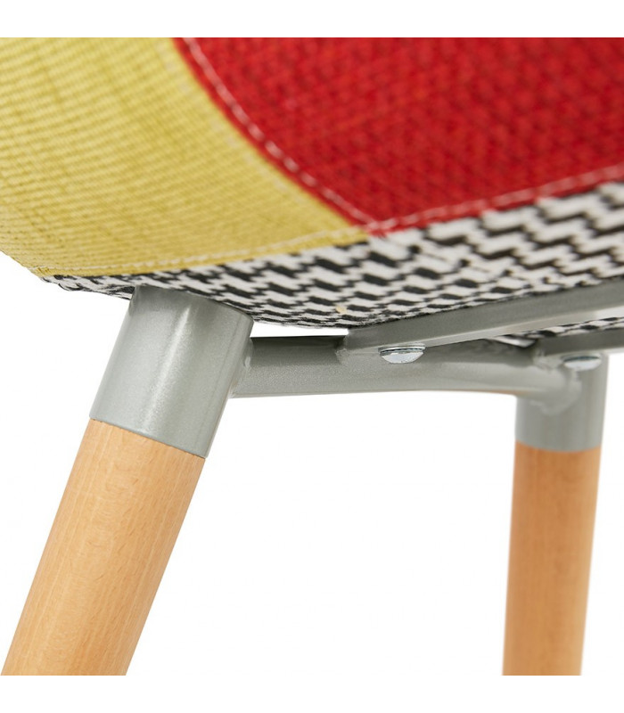 Fauteuil design en tissu Glimpse