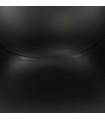Fauteuil design noir en plastique Malia