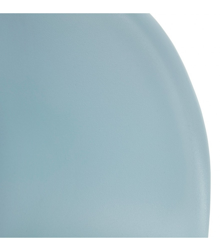 Fauteuil design bleu en plastique Malia