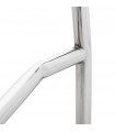 Tabouret de bar design blanc en bois Broco