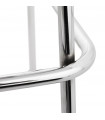 Tabouret de bar design blanc en bois Broco