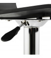 Tabouret de bar design noir en bois Marlow
