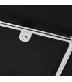 Tabouret de bar design noir en plastique Livia