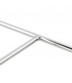 Tabouret de bar design gris en tissu Odyssey