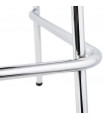 Tabouret de bar design zebré en bois Broco
