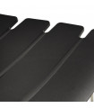 Tabouret de bar design noir en plastique Livia