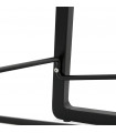 Tabouret de bar design blanc en plastique Hoopla Mini