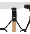 Tabouret de bar design blanc en plastique Epalle