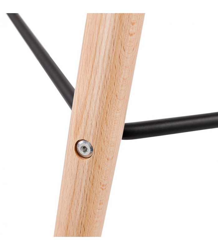 Tabouret de bar design rose en plastique Canning Mini
