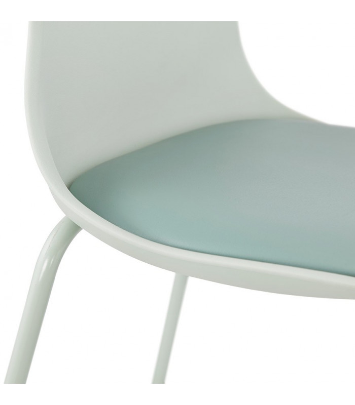 Tabouret de bar design en plastique Confetti Mini