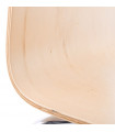 chaise design (non empilable) naturel en bois Boyer