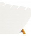 Chaise design blanc en plastique Nautical
