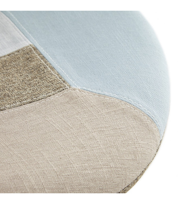Chaise design en tissu Atlas