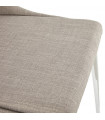 Chaise design gris en tissu Avery