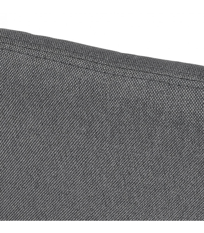 Chaise design gris foncé en tissu Meera