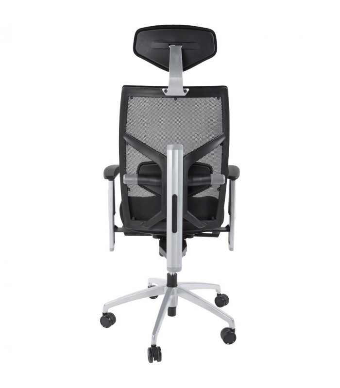fauteuil de bureau noir en tissu Ice