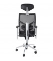 fauteuil de bureau noir en tissu Ice