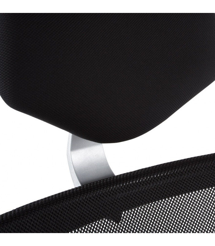 fauteuil de bureau noir en tissu Ice