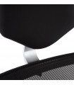 fauteuil de bureau noir en tissu Ice