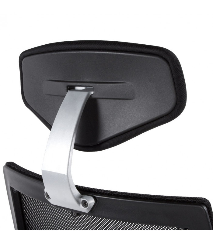 fauteuil de bureau noir en tissu Ice