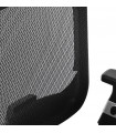 fauteuil de bureau noir en tissu Fargo