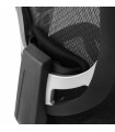 fauteuil de bureau noir en tissu Fargo