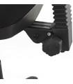 fauteuil de bureau noir en tissu Amphi