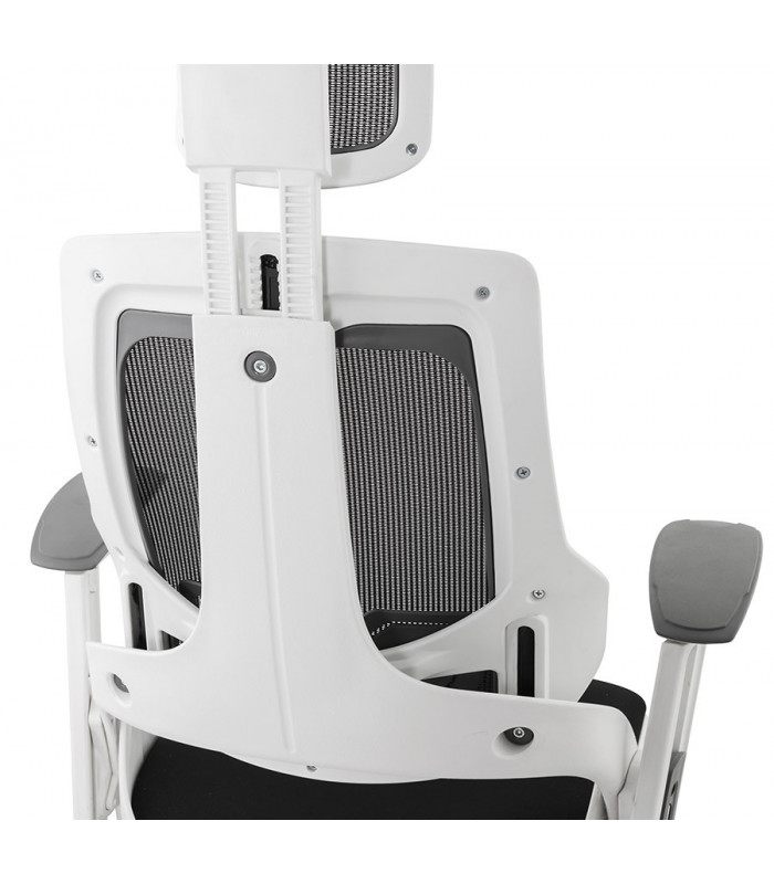 fauteuil de bureau noir en tissu Marlena