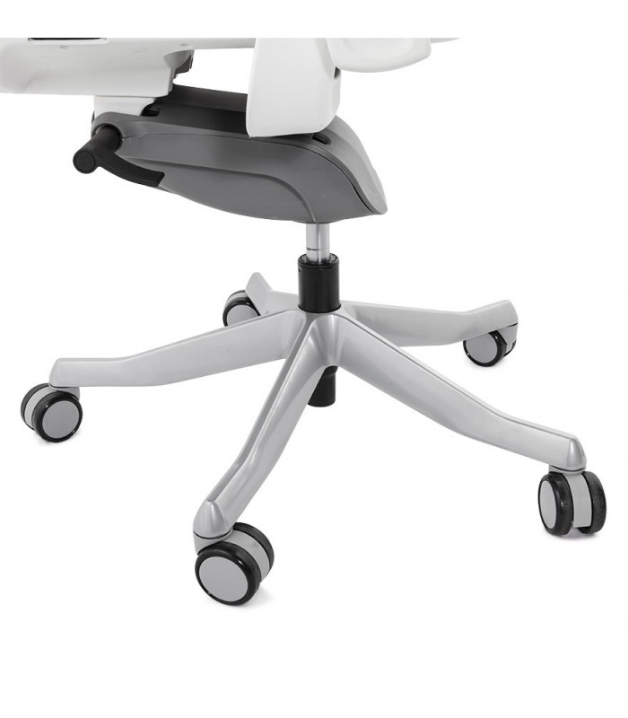fauteuil de bureau noir en tissu Marlena