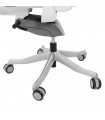 fauteuil de bureau noir en tissu Marlena