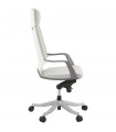 Fauteuil de bureau gris en tissu Agate