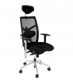 fauteuil de bureau noir en tissu Ice