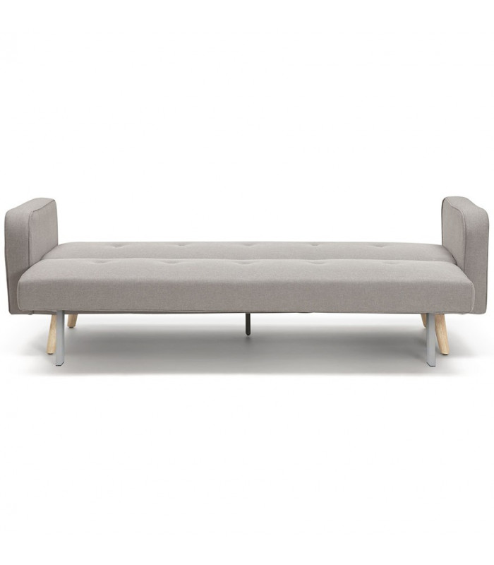 Canapé design gris clair en tissu Haughton