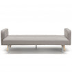 Canapé design gris clair en tissu Haughton