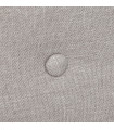 Canapé design gris clair en tissu Altum