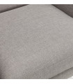 Canapé design gris clair en tissu Altum Mini