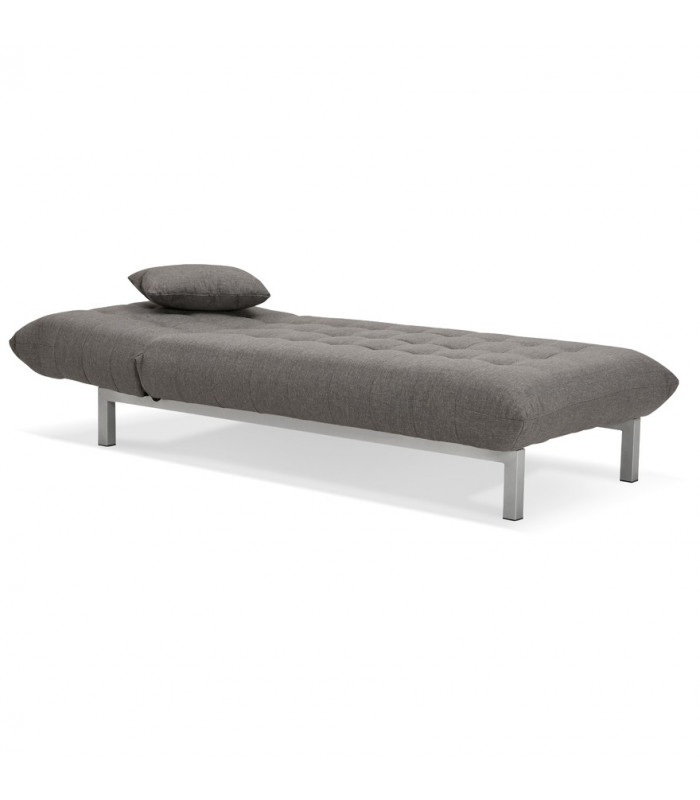 Canapé design gris foncé en tissu Elms