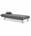 Canapé design gris foncé en tissu Elms
