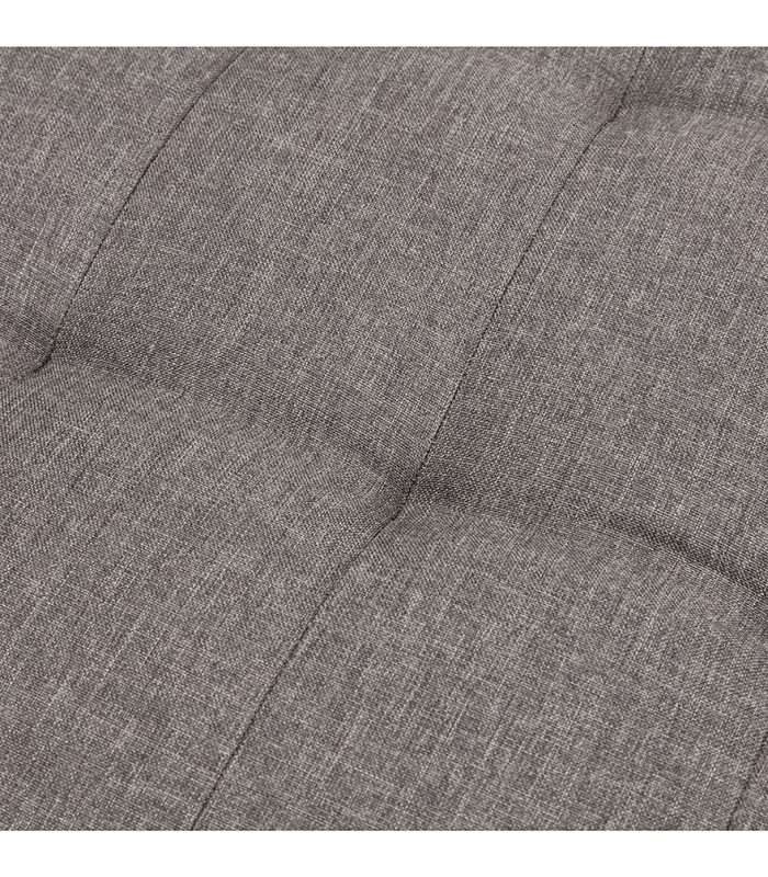 Canapé design gris foncé en tissu Elms