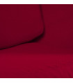 Fauteuil design blanc en plastique et tissu Piccadilly